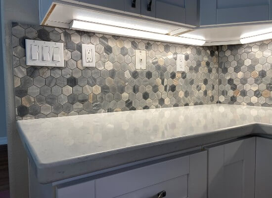 backsplash tile installation 1